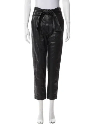 Pre-owned Simkhai Straight Leg Pants In Black