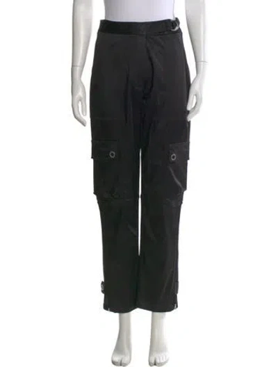 Pre-owned Simkhai Straight Leg Pants In Black