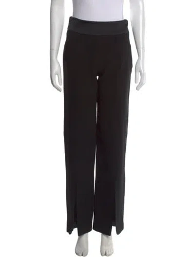 Pre-owned Simkhai Straight Leg Pants In Black