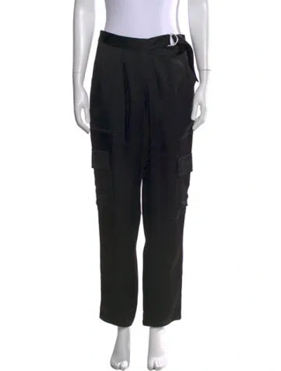 Pre-owned Simkhai Straight Leg Pants In Black