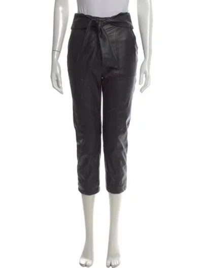 Pre-owned Simkhai Straight Leg Pants In Black
