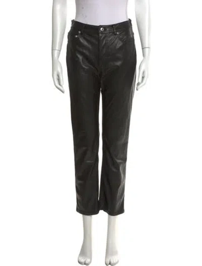 Pre-owned Simkhai Straight Leg Pants In Black