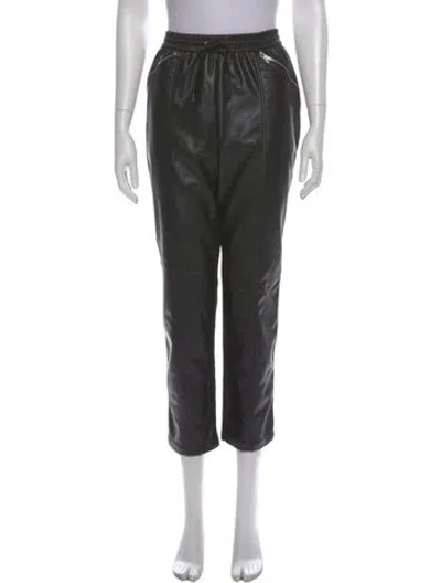 Pre-owned Simkhai Straight Leg Pants In Black