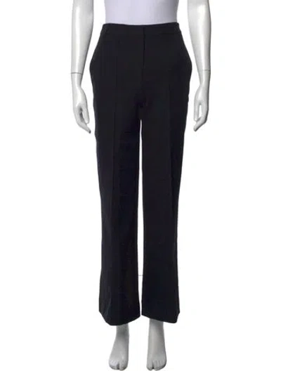 Pre-owned Simkhai Straight Leg Pants In Black