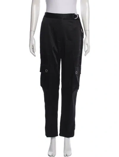 Pre-owned Simkhai Straight Leg Pants In Black