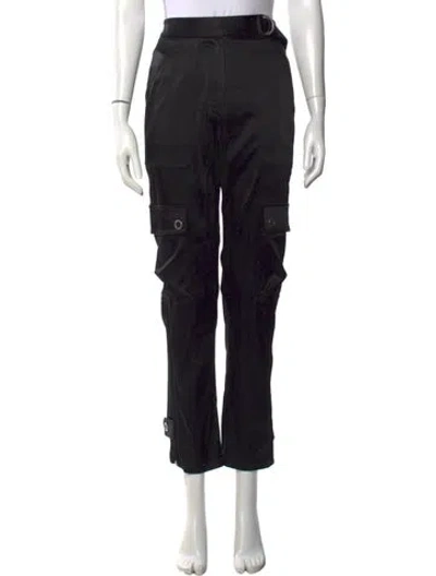 Pre-owned Simkhai Straight Leg Pants In Black
