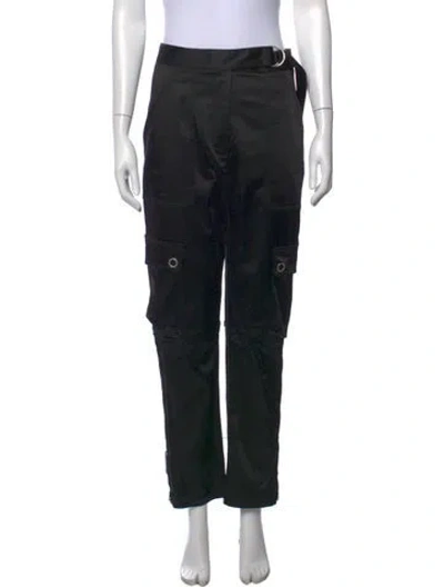 Pre-owned Simkhai Straight Leg Pants In Black