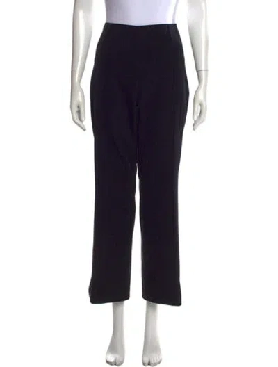 Pre-owned Simkhai Straight Leg Pants In Black