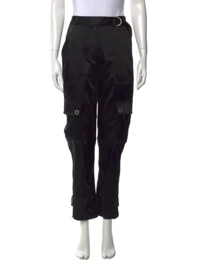 Pre-owned Simkhai Straight Leg Pants In Black