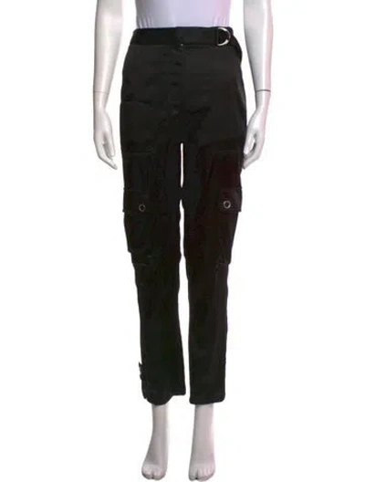 Pre-owned Simkhai Straight Leg Pants In Black
