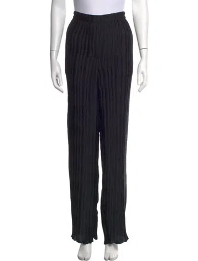 Pre-owned Simkhai Straight Leg Pants In Black
