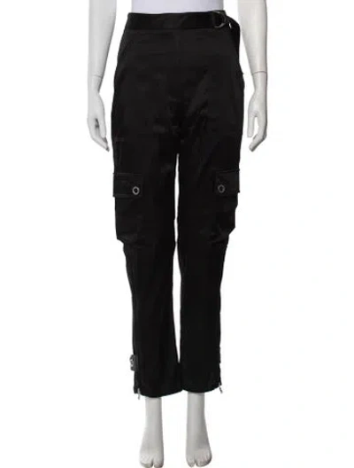 Pre-owned Simkhai Straight Leg Pants In Black
