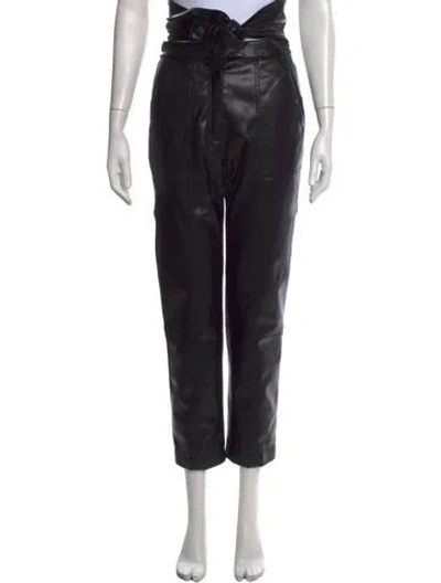Pre-owned Simkhai Straight Leg Pants In Black