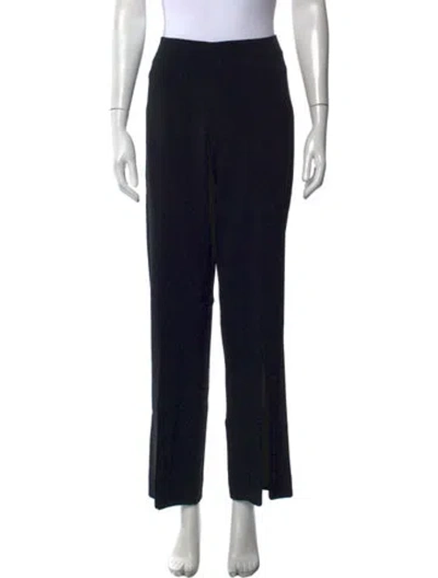 Pre-owned Simkhai Straight Leg Pants In Black