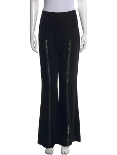 Pre-owned Simkhai Straight Leg Pants In Black
