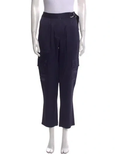Pre-owned Simkhai Straight Leg Pants In Blue