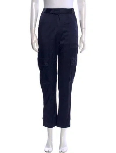Pre-owned Simkhai Straight Leg Pants In Blue