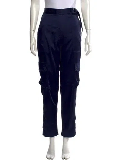 Pre-owned Simkhai Straight Leg Pants In Blue