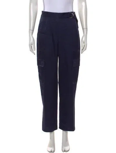 Pre-owned Simkhai Straight Leg Pants In Blue