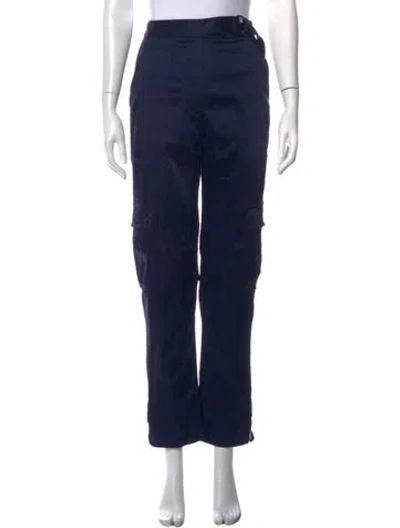 Pre-owned Simkhai Straight Leg Pants In Blue