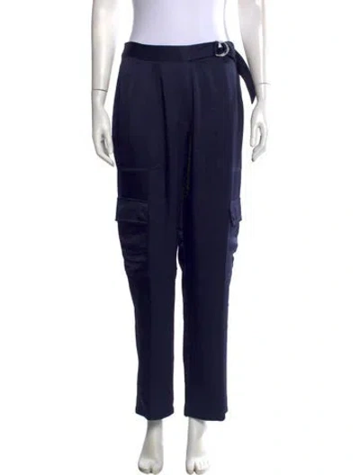 Pre-owned Simkhai Straight Leg Pants In Blue