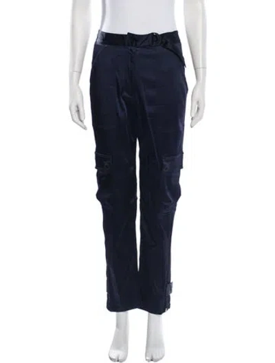 Pre-owned Simkhai Straight Leg Pants In Blue