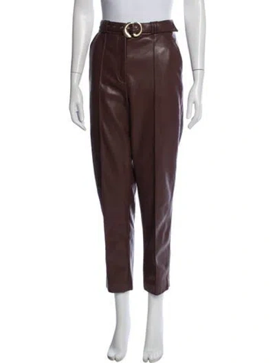Pre-owned Simkhai Straight Leg Pants In Brown