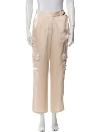 Pre-owned Simkhai Straight Leg Pants In Brown