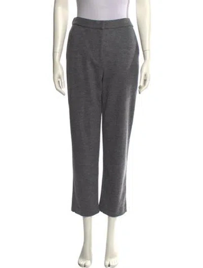 Pre-owned Simkhai Straight Leg Pants In Gray
