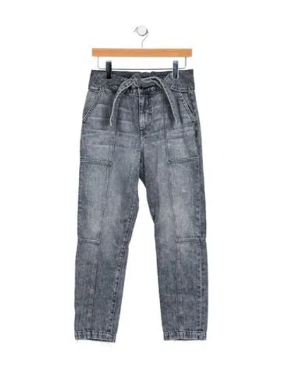 Pre-owned Simkhai Straight Leg Pants In Gray