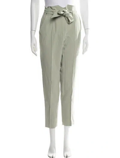 Pre-owned Simkhai Straight Leg Pants In Green