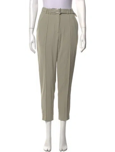 Pre-owned Simkhai Straight Leg Pants In Green