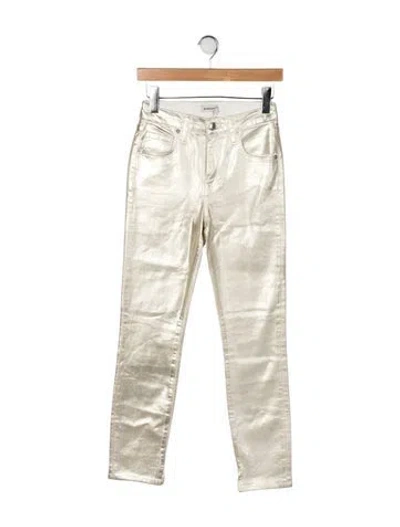 Pre-owned Simkhai Straight Leg Pants In Multicolor