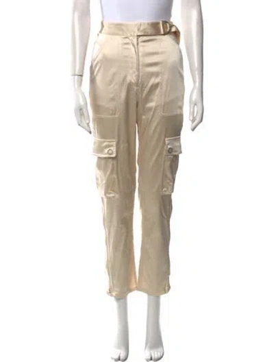 Pre-owned Simkhai Straight Leg Pants In Neutral