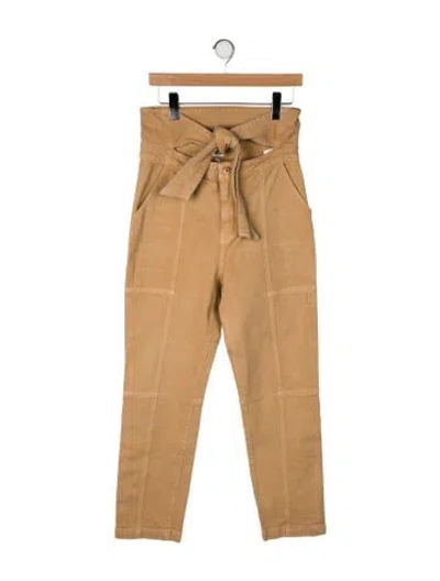 Pre-owned Simkhai Straight Leg Pants In Neutral