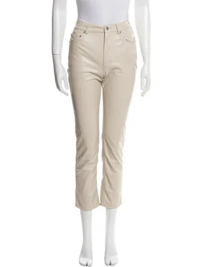 Pre-owned Simkhai Straight Leg Pants In Neutral