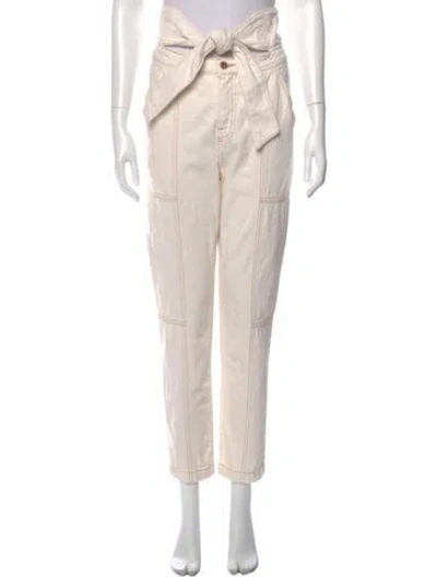 Pre-owned Simkhai Straight Leg Pants In Neutral
