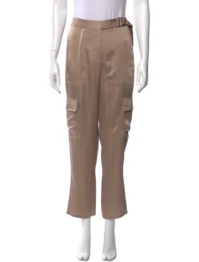 Pre-owned Simkhai Straight Leg Pants In Neutral