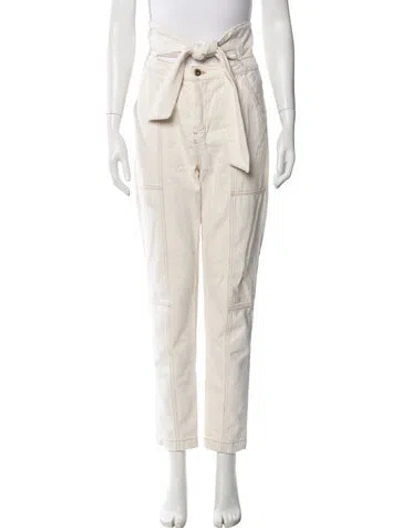 Pre-owned Simkhai Straight Leg Pants In Neutral