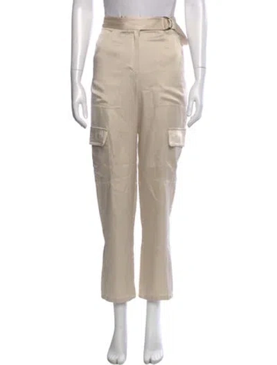 Pre-owned Simkhai Straight Leg Pants In Neutral