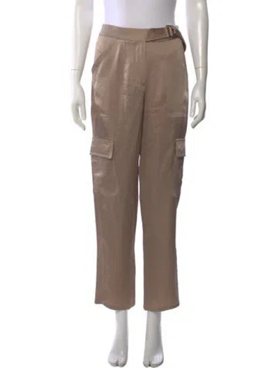 Pre-owned Simkhai Straight Leg Pants In Neutral