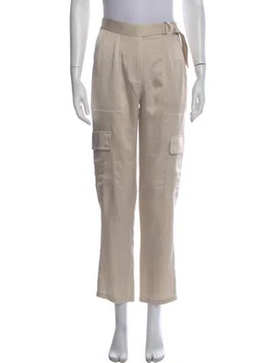 Pre-owned Simkhai Straight Leg Pants In Neutral