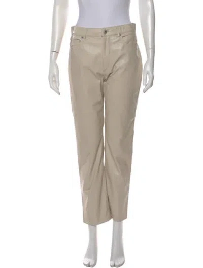 Pre-owned Simkhai Straight Leg Pants In Neutral