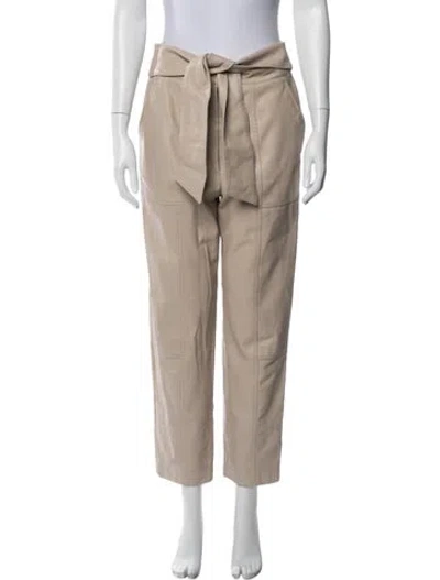 Pre-owned Simkhai Straight Leg Pants In Neutral