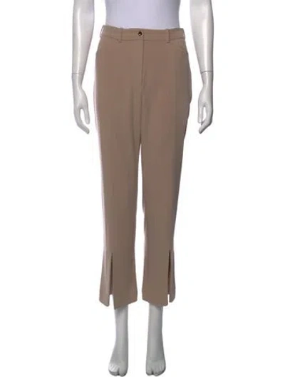 Pre-owned Simkhai Straight Leg Pants In Neutrals