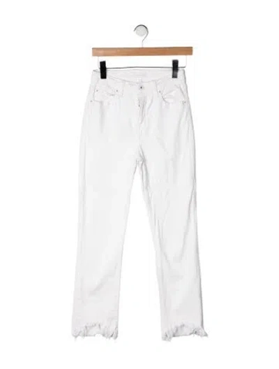 Pre-owned Simkhai Straight Leg Pants In Neutrals