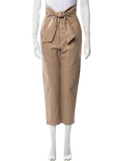 Pre-owned Simkhai Straight Leg Pants In Neutrals
