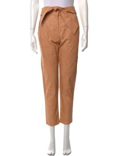 Pre-owned Simkhai Straight Leg Pants In Neutrals