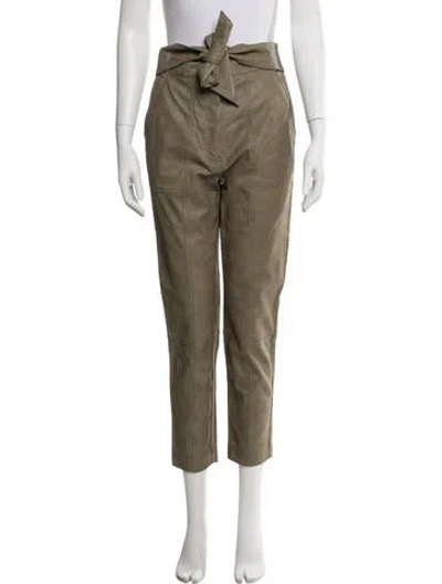 Pre-owned Simkhai Straight Leg Pants In Neutrals