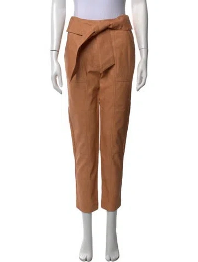 Pre-owned Simkhai Straight Leg Pants In Neutrals